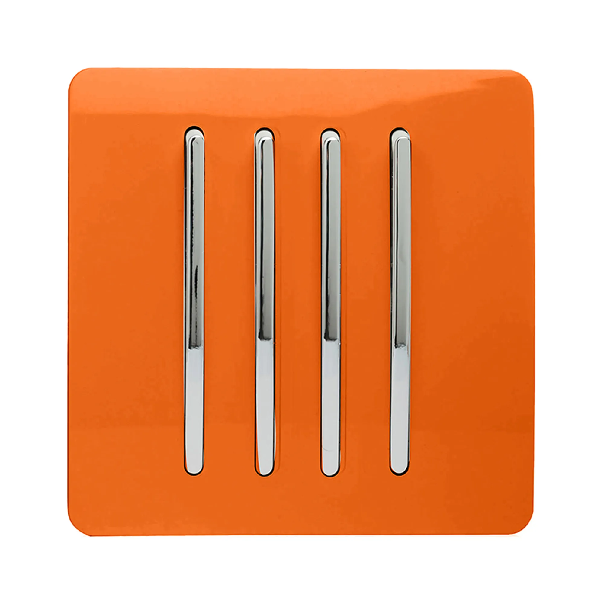 ART-SS8OR  4 Gang 2 Way 10 Amp Rocker Orange